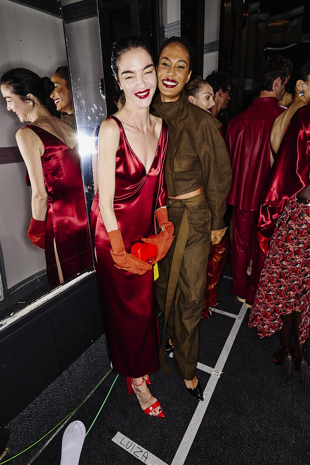 Ferrari SS25 Fashion Show Milan Backstage