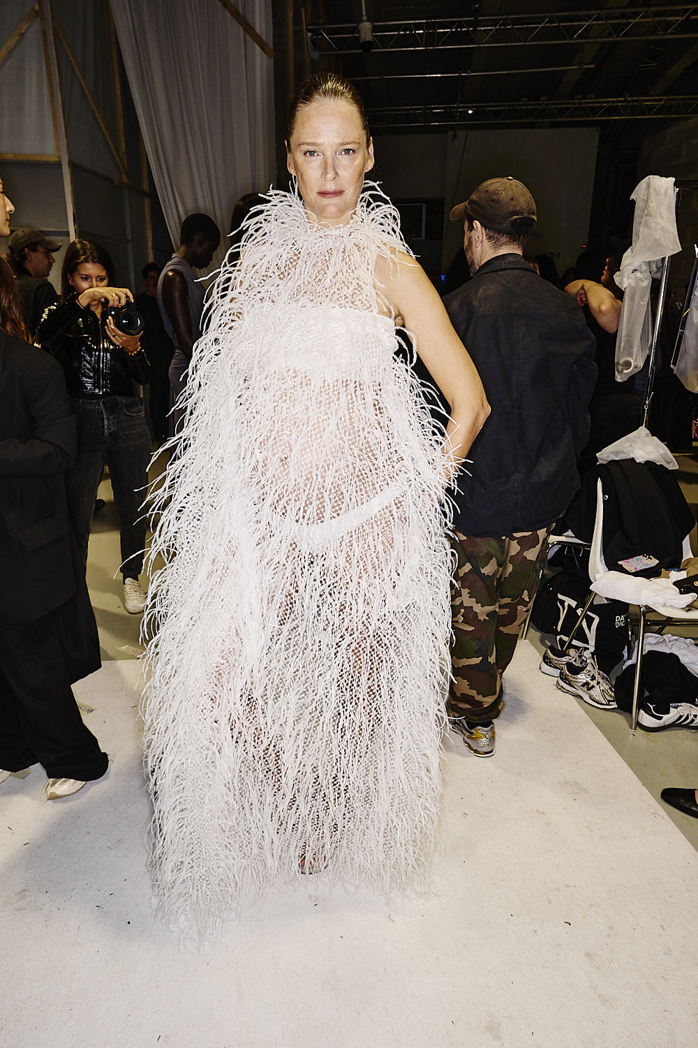 Christopher Esber SS25 Fashion Show Paris Backstage