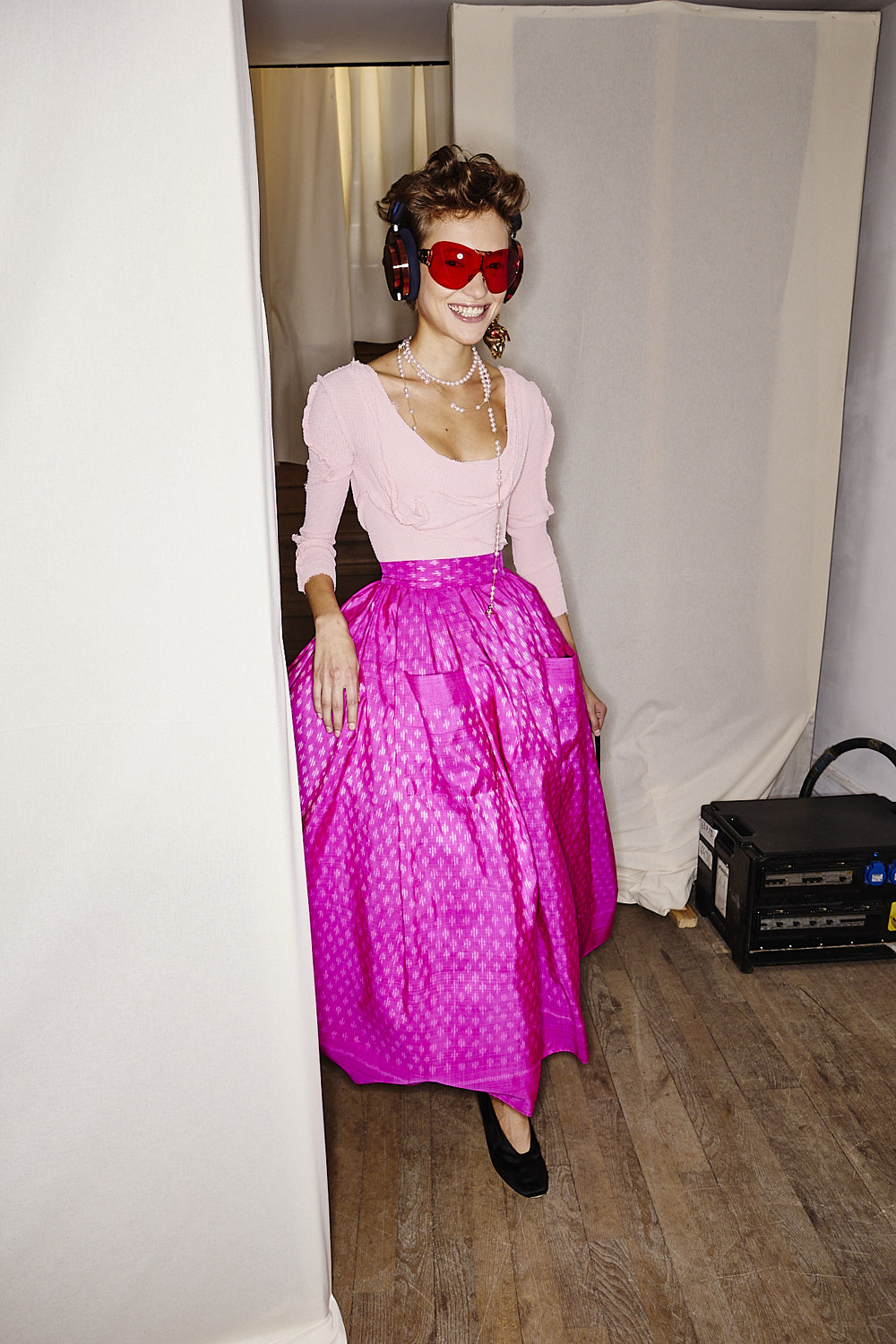 Westwood by Andreas Kronthaler SS25 Fashion Show Paris Backstage